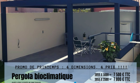 Promo de printemps : 4 dimensions, 4 prix !!!